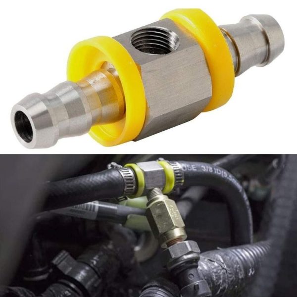 1 / 2 inch Fuel Pipe Fuel Pressure NPT Sensor T-type Barbed Connector - Image 5
