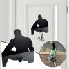 Small Muscle Man Quirky Key Hangers Household Small Items Storage Rack - Image 2