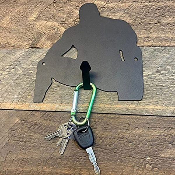 Small Muscle Man Quirky Key Hangers Household Small Items Storage Rack - Image 3