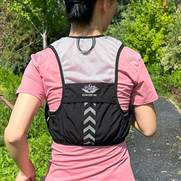 Vanaheimr Running Water Bag Outdoor Wear Portable Bag Waterproof Cycling Bag, Size: One Size (Black) - Image 11