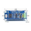 Waveshare 14882 For Raspberry Pi RS485 SPI CAN HAT Bus Module - Image 3