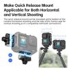 AMagisn Upgrade Ver Metal Rabbit Cage For GoPro HERO13 Black / HERO12 Black / HERO11 Black / HERO10 Black / HERO9 Black (Black) - Image 3