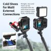 AMagisn Upgrade Ver Metal Rabbit Cage For GoPro HERO13 Black / HERO12 Black / HERO11 Black / HERO10 Black / HERO9 Black (Black) - Image 9