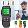 HW-QB6 5 In 1 Wall Scanner Handheld Stud Finder Wood Current Metal Live Wires Detection (Black) - Image 2