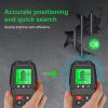 HW-QB6 5 In 1 Wall Scanner Handheld Stud Finder Wood Current Metal Live Wires Detection (Black) - Image 5