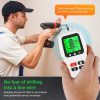 HW-QB6 5 In 1 Wall Scanner Handheld Stud Finder Wood Current Metal Live Wires Detection (Black) - Image 6