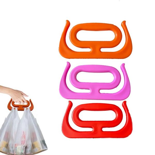 Heavy Duty Grocery Bag Carrier Handle Holder For Shopping Bags Propane Tanks 5-gallon Buckets Paint Cans (Purple) - Image 2