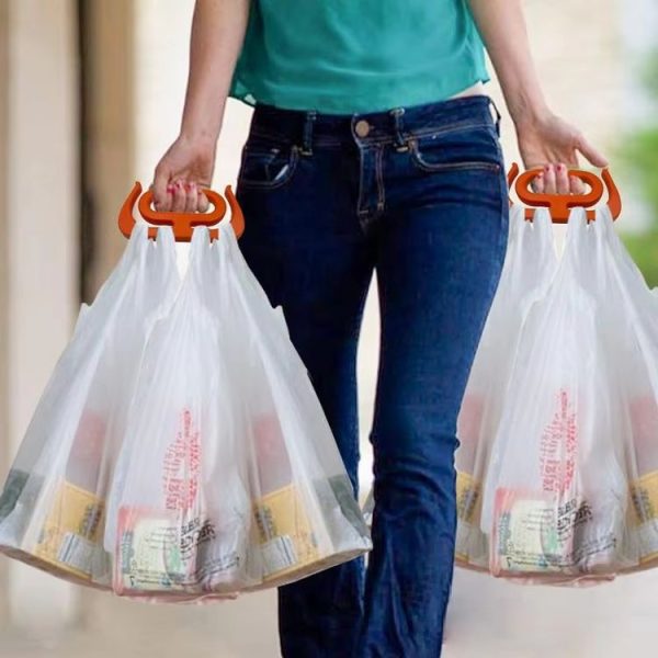 Heavy Duty Grocery Bag Carrier Handle Holder For Shopping Bags Propane Tanks 5-gallon Buckets Paint Cans (Purple) - Image 4