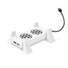 XBOX Series S Console Base Cooling Fan Built-in LED Light Strip (White)
