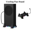 XBOX Series S Console Base Cooling Fan Built-in LED Light Strip (White) - Image 5