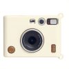 Fujifilm Instax Mini EVO Wear-Resistant Soft Shell Protective Case, Color: Beige