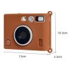 Fujifilm Instax Mini EVO Wear-Resistant Soft Shell Protective Case, Color: Beige - Image 3