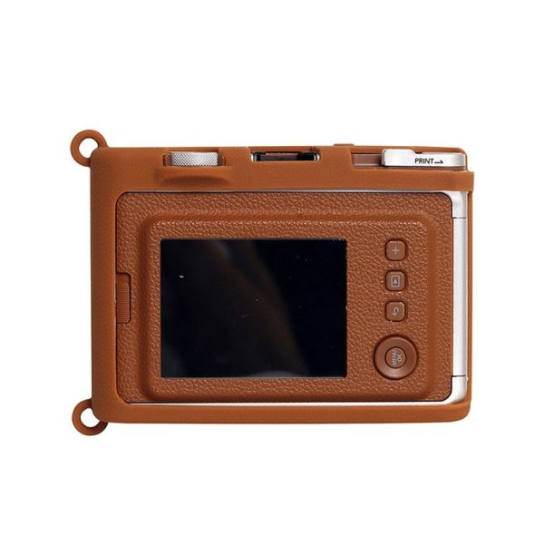 Fujifilm Instax Mini EVO Wear-Resistant Soft Shell Protective Case, Color: Beige - Image 5