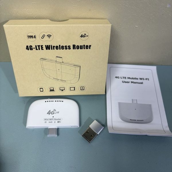 Asian Version 4G UFI Type-C Dongle LTE Nano Sim Card Mobile Router Portable Wireless Hotspot - Image 11