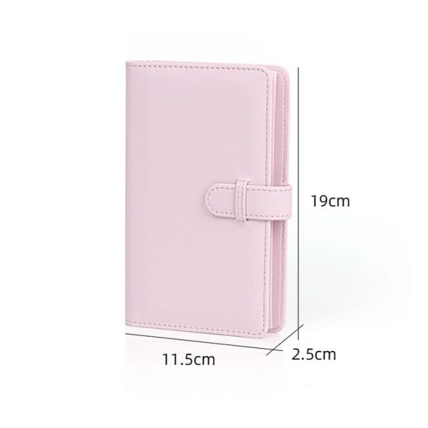 108-Piece Multifunctional 3 Inch Photo Ticket Credit Card Storage Book, Color: Mint Green - Image 3