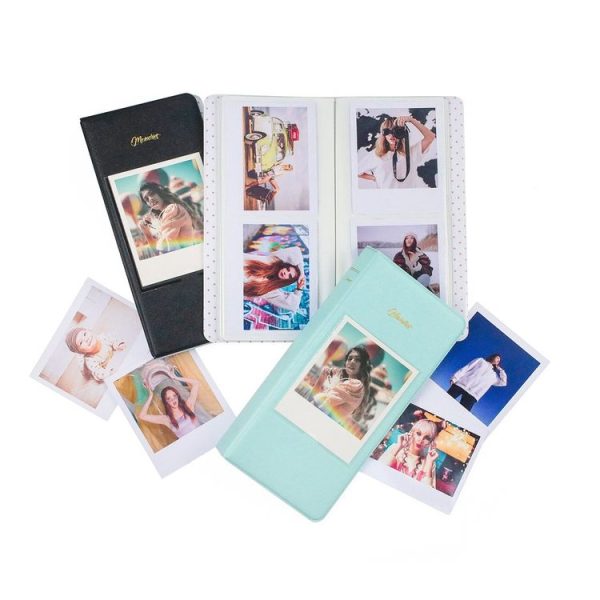 64-Piece 5 Inch Photo Storage Album, Color: White - Image 6