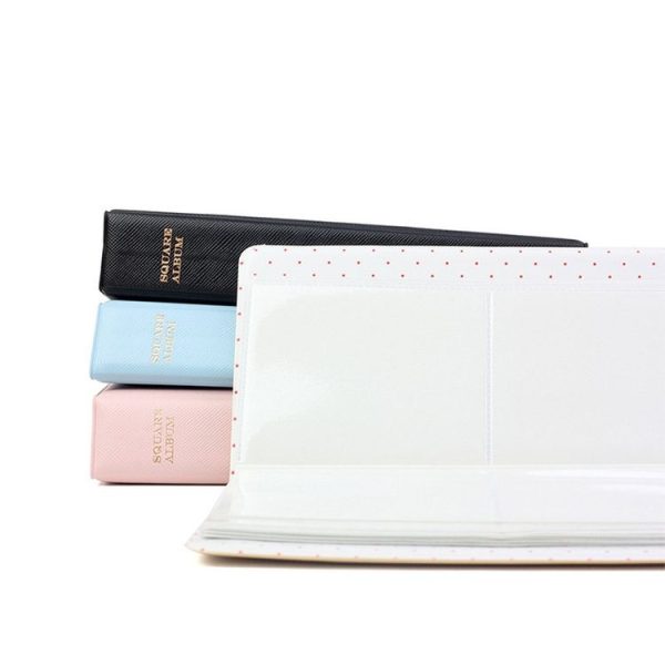 64-Piece Photo Album For Fujifilm Instax SQ1 / 6 / 10 / 20 / 40 / SP-3 (Blue) - Image 3