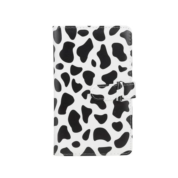 3 Inch 96-Piece PU Leather Photo Album For Fujifilm Instax Mini 11 / 9 / 7+ / 40 (Cow Pattern)