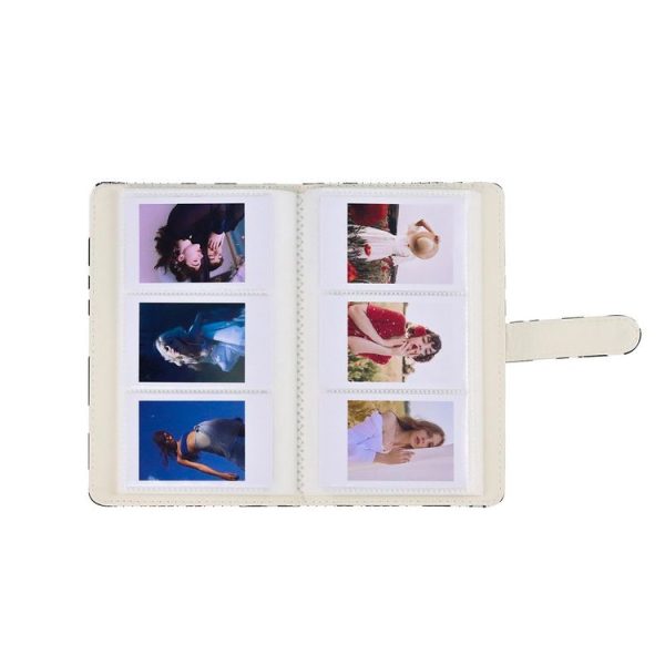 3 Inch 96-Piece PU Leather Photo Album For Fujifilm Instax Mini 11 / 9 / 7+ / 40 (Cow Pattern) - Image 3