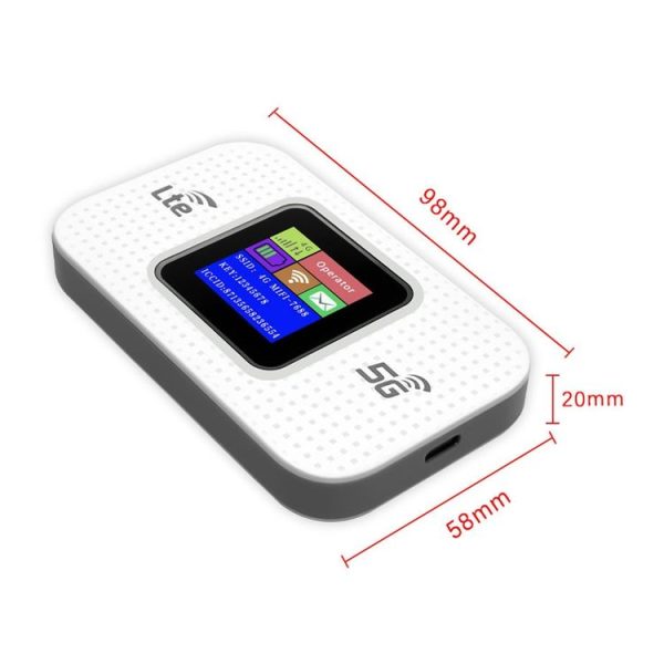 MF68E Eurasian Version 4G Mobile WiFi Plug-in Wireless Router Car Portable WiFi - Image 3