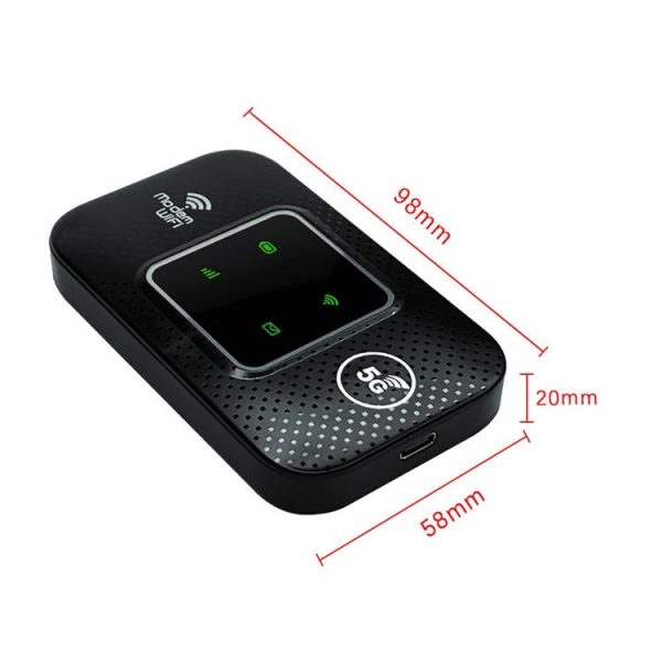M9S-LCD Eurasian Version 4G Portable WiFi Plug-in Wireless Router Car WiFi - Image 3