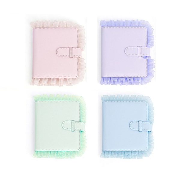 3 inch 64-piece Lace Multifunctional Storage Album (Pink) - Image 2