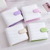20 Loose-leaf PU Leather Multifunctional Storage Album (White Green) - Image 2