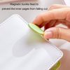 20 Loose-leaf PU Leather Multifunctional Storage Album (White Green) - Image 6