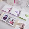 20 Loose-leaf PU Leather Multifunctional Storage Album (White Green) - Image 8