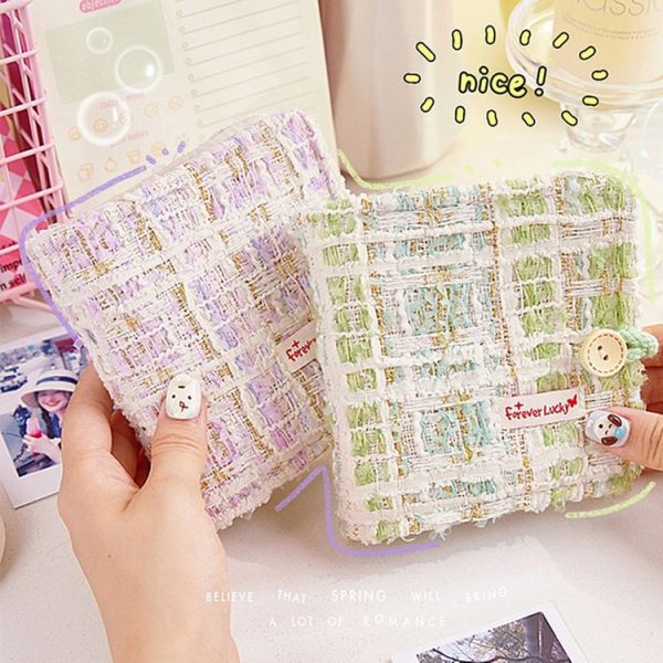 20 Loose-Leaf Storage Card Book Mini 3 Inch Photo Album (Pink) - Image 6