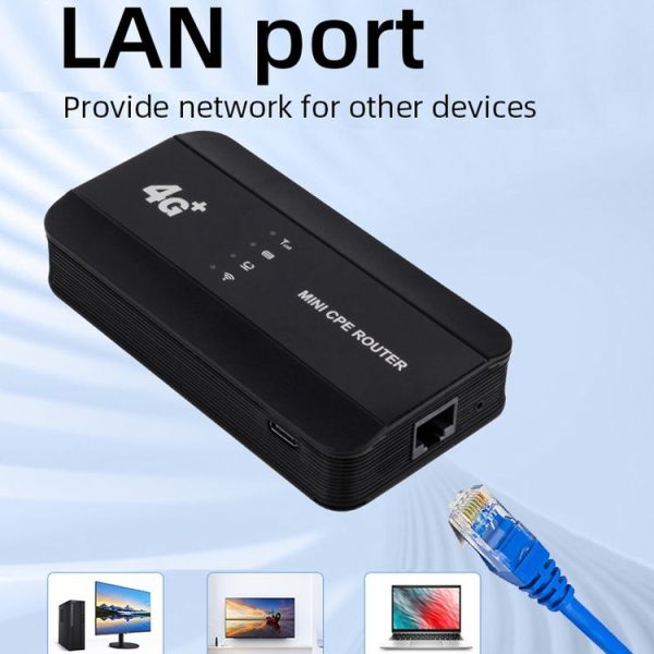 M10-EW Eurasian Version 4G WiFi6 Plug-in Router LTE Wireless Port Mini CPE Wireless Hotspot - Image 3