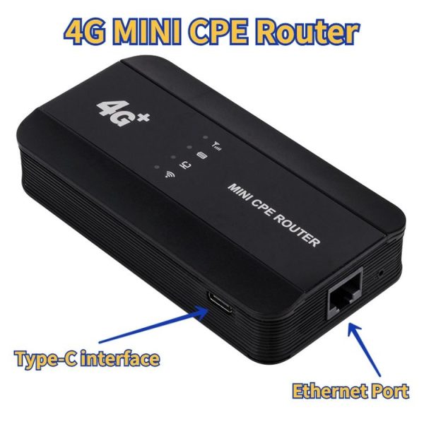M10-EW Eurasian Version 4G WiFi6 Plug-in Router LTE Wireless Port Mini CPE Wireless Hotspot - Image 6