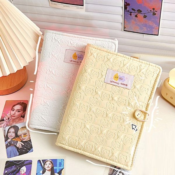 3 / 4 Inch 20 Pages Transparent Storage Photo Card Album (Cream White) - Image 2
