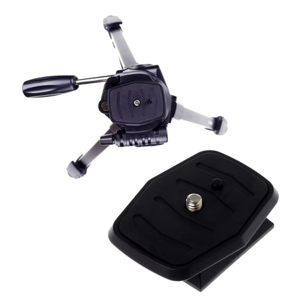 4.3cm Tripod Head Quick Release Plate For WeiFeng WT3730 3750 3770 / YUNTENG 590 600 668 688 690 / Sony D680 D580 VCT-50AV - Image 4