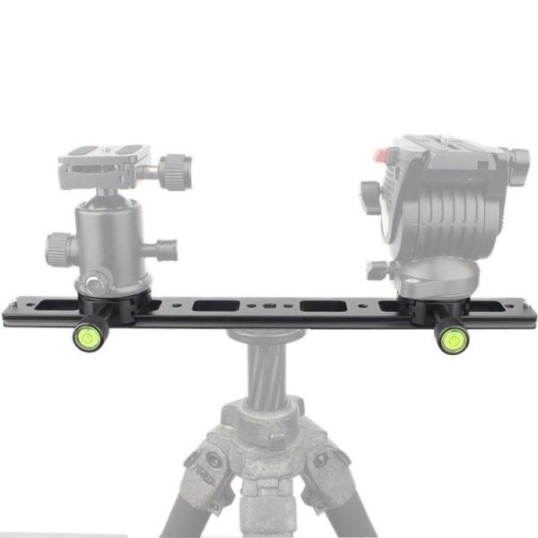 Double Camera Bracket Arca Swiss Quick Release Plate, Spec: Movable Base - Image 2