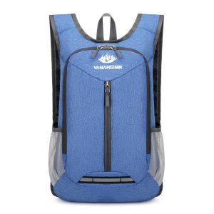Vanaheimr Outdoor Lightweight Hiking Bag Foldable Storage Travel Casual Bag Large Capacity Light Shoulder Bag (Light Blue)