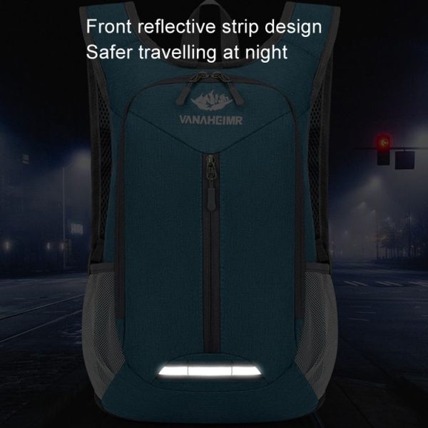 Vanaheimr Outdoor Lightweight Hiking Bag Foldable Storage Travel Casual Bag Large Capacity Light Shoulder Bag (Light Blue) - Image 10