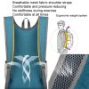 Vanaheimr Outdoor Lightweight Hiking Bag Foldable Storage Travel Casual Bag Large Capacity Light Shoulder Bag (Light Blue) - Image 5