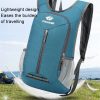 Vanaheimr Outdoor Lightweight Hiking Bag Foldable Storage Travel Casual Bag Large Capacity Light Shoulder Bag (Light Blue) - Image 9