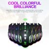 T-WOLF Q13 2.4GHz 6-keys RGB Colorful Light Gaming Wireless Mouse, Color: Single Mode Black - Image 4