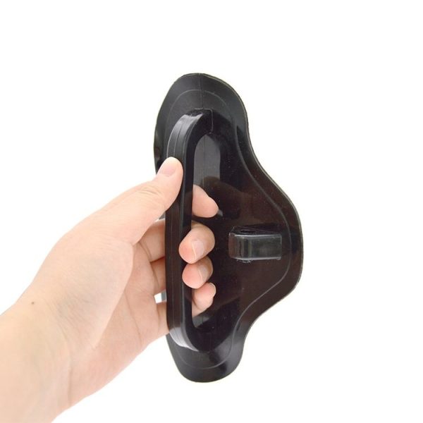 Triangular Safety Rope Traction Buckle Handle For Rubber Boat (Black) - Image 4