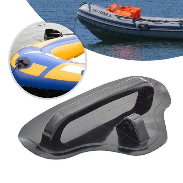 Triangular Safety Rope Traction Buckle Handle For Rubber Boat (Black) - Image 6
