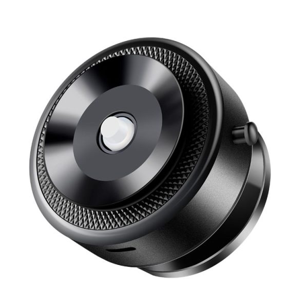 AIMITE M12 Car Phone Magnetic Rotating Holder Vacuum Suction Cup Strong Magnetic Support Bracket (Black)
