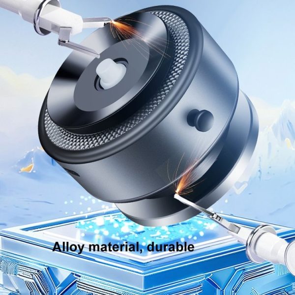 AIMITE M12 Car Phone Magnetic Rotating Holder Vacuum Suction Cup Strong Magnetic Support Bracket (Black) - Image 9