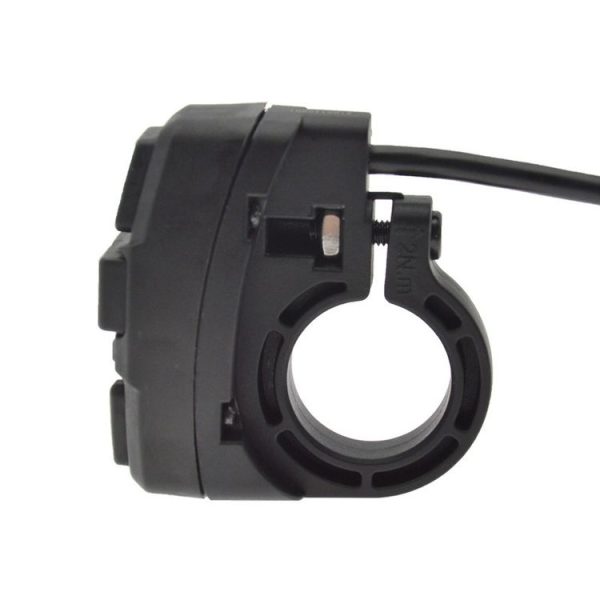 3 In 1 Electric Scooter Horn Headlight Six-Core Switch (36V-48V) - Image 4