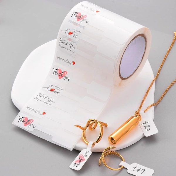 Jewelry Price Decorative Handmade Stickers (500pcs / Roll) - Image 4