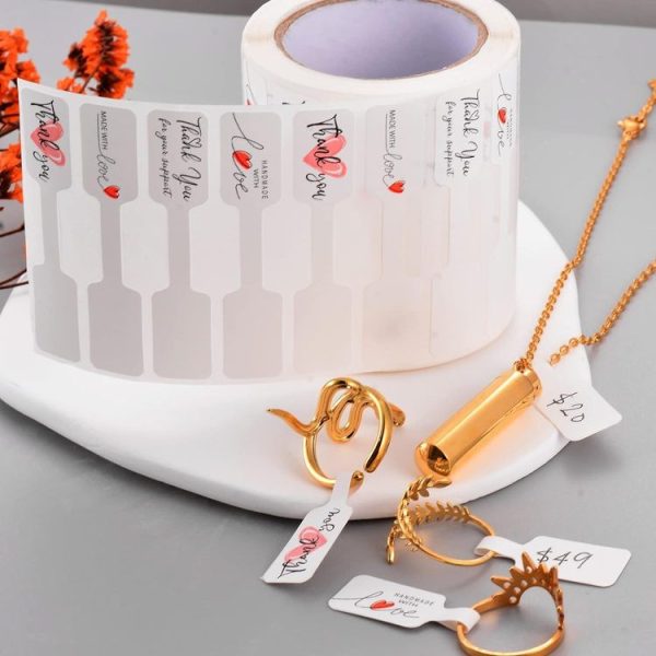 Jewelry Price Decorative Handmade Stickers (500pcs / Roll) - Image 5