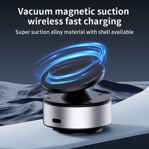 AIMITE X11 Car Vacuum Adsorption Cell Phone Magnetic Holder Universal Adjustable Navigation Support Bracket (Black Ordinary Model) - Image 3