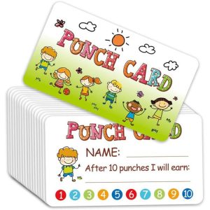 2packs 5x9cm Children Toy Reward Incentive Cards (For Boys)