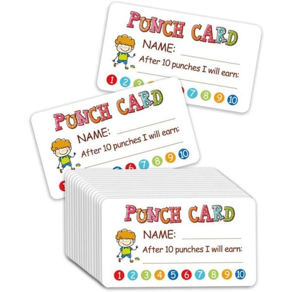 2packs 5x9cm Children Toy Reward Incentive Cards (For Boys) - Image 2